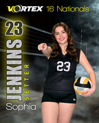 Vortex Volleyball Club 2026:   Sophia Jenkins 