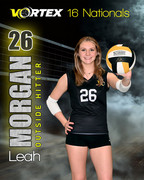 Vortex Volleyball Club 2026:   Leah Morgan 